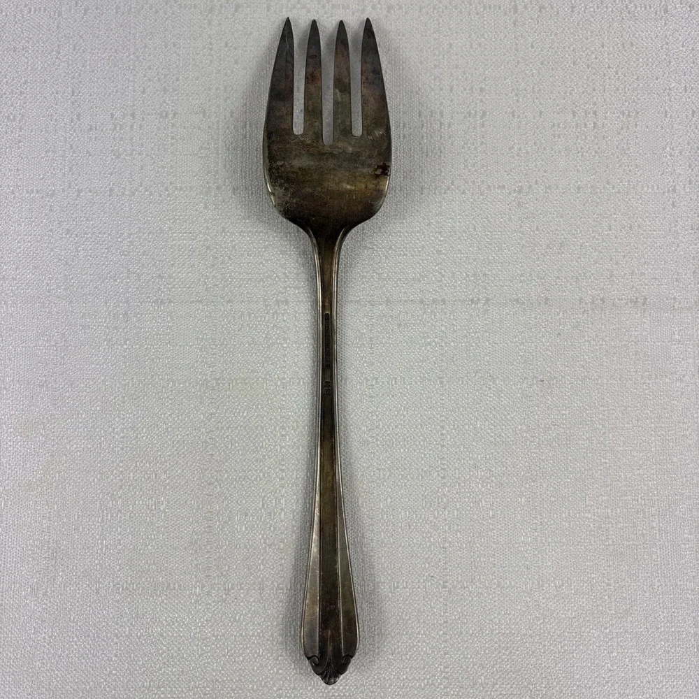 Vintage International‎ Silver Stratford Plate STARLIGHT Serving Fork